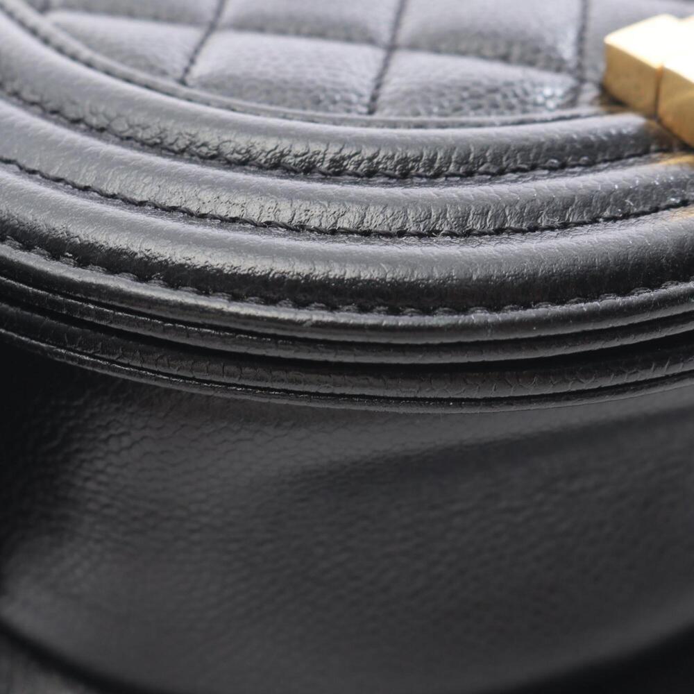 Chanel Boy Shoulder Bag/Handbag, Caviar Leather (Grained Calfskin), Women's, ... - Picture 7 of 9